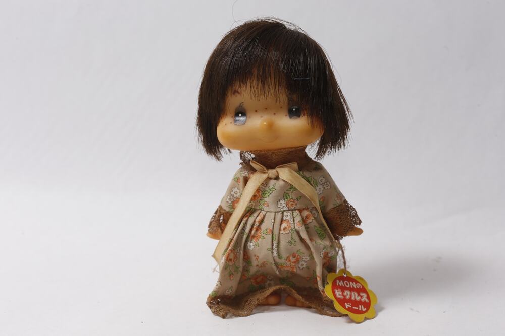 1970s Japanese MON Promotion Pickles MonAmi Retro Doll w Tag ~ 260817-WH 1199